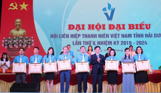 Anh Nguyễn Hồng Sáng tái cử làm Chủ tịch Hội LHTN Việt Nam tỉnh Hải Dương - ảnh 2
