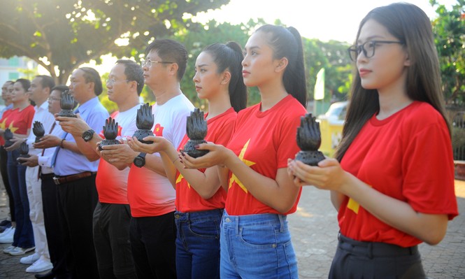 Dâng hương tượng đài đội Hoàng Sa kiêm quản Bắc Hải - ảnh 3