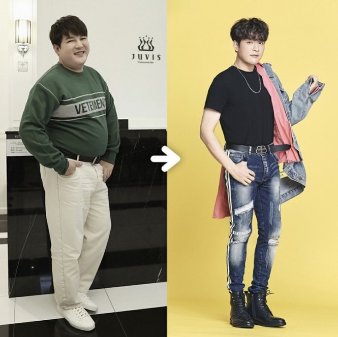 ShinDong (SJ) khoe body