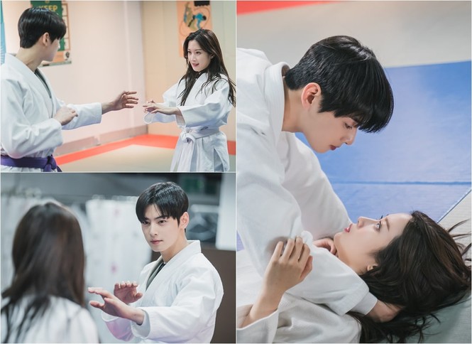 “True beauty” tập 9: Cha Eun Woo và Moon Ga Young “mật ngọt chết người” trong bộ nhu thuật - ảnh 4