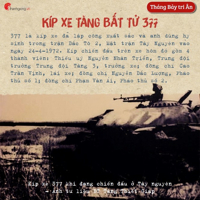 Tháng Bảy tri ân: Những kỷ vật từ kíp xe tăng bất tử 377 tái hiện một thời hoa lửa - ảnh 3