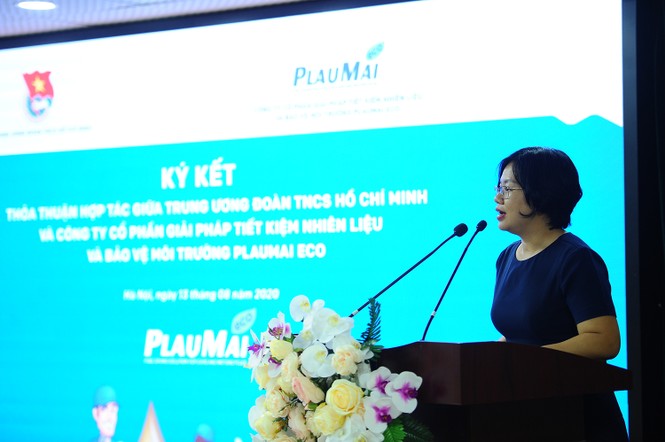 T.Ư Đoàn ký kết triển khai chương trình “Vì một Việt Nam xanh” - ảnh 2