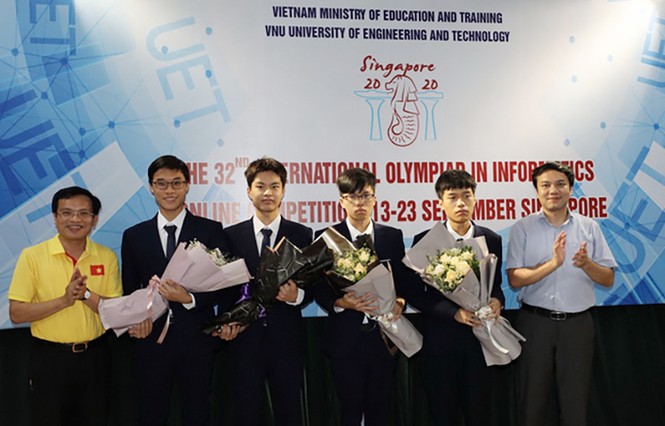 Học sinh Việt Nam giành Huy chương Vàng tại Olympic Tin học quốc tế 2020 - ảnh 1