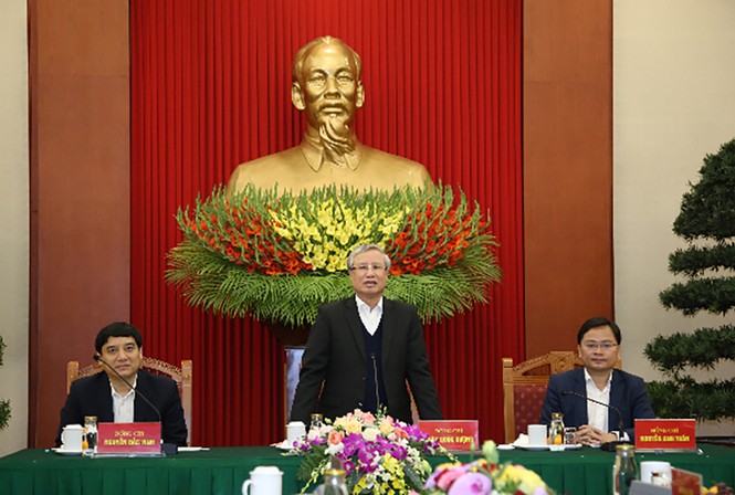 Thường trực Ban Bí thư Trần Quốc Vượng gặp mặt các Thầy thuốc trẻ tiêu biểu - ảnh 1
