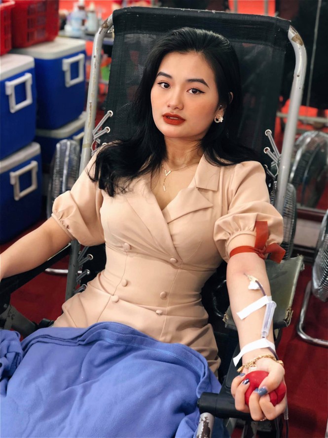 Nữ sinh viên trường Đoàn sở hữu góc nghiêng tuyệt đẹp - ảnh 5
