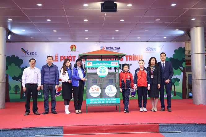 Phát động chương trình “Vì mái trường xanh” lần thứ hai - ảnh 1