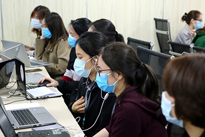 Hàng trăm sinh viên hỗ trợ công tác truy vết, theo dấu ca nhiễm COVID-19 - ảnh 2