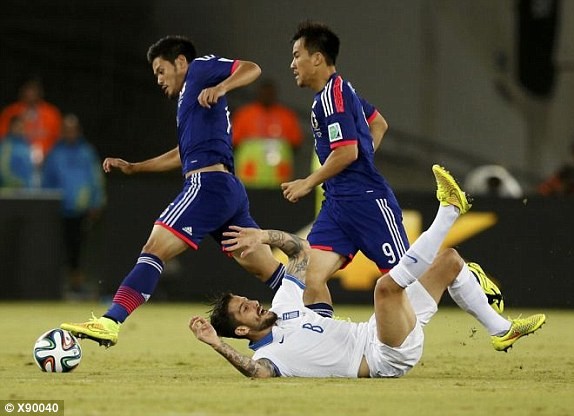 Nhật Bản-Hy Lạp (0-0): Hòa tẻ nhạt - ảnh 6