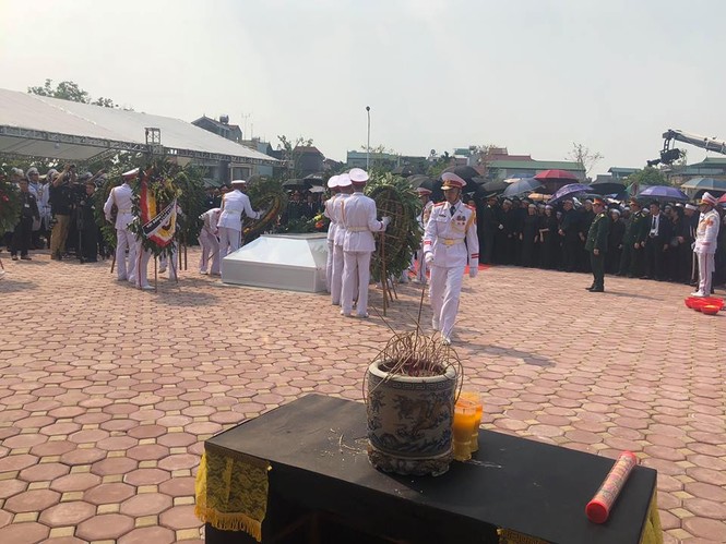 Lễ an táng nguyên Tổng Bí thư Đỗ Mười tại quê nhà - ảnh 3