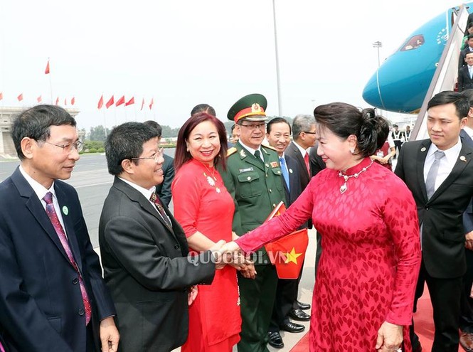 Chủ tịch Quốc hội Nguyễn Thị Kim Ngân đến thủ đô Bắc Kinh, Trung Quốc - ảnh 4
