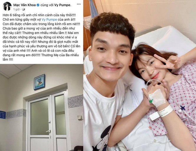 Dàn sao Việt chúc mừng vợ chồng Mạc Văn Khoa đón con gái đầu lòng - ảnh 1