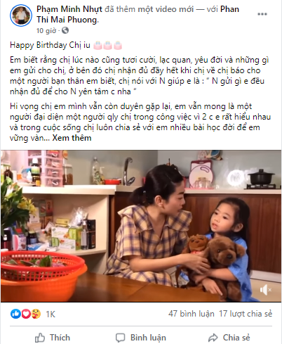 Quản lý cũ, bạn thân viết lời chúc mừng sinh nhật cố diễn viên Mai Phương gây xúc động - ảnh 2