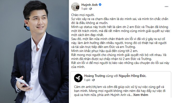 Diễn viên Huỳnh Anh lên tiếng sau khi bị tố gây tai nạn, lảng tránh bồi thường - ảnh 2