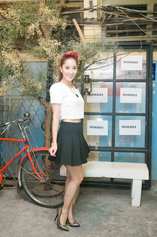 Khánh Thi xinh đẹp mừng Lâm Vinh Hải làm ông chủ - ảnh 10