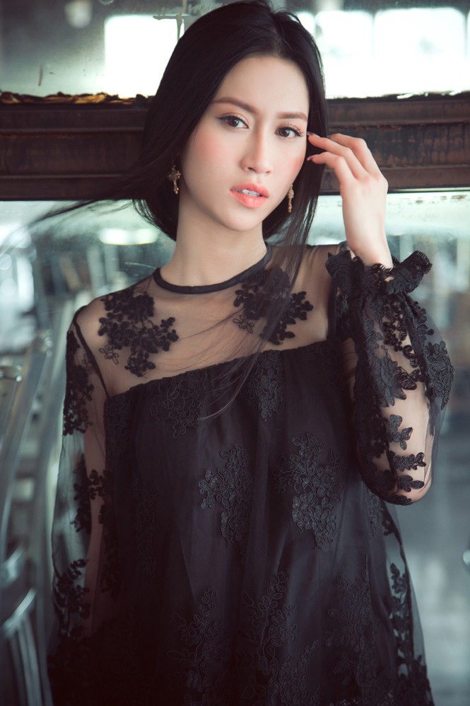 Hoa hậu Đông Nam Á Triều Thu khoe eo thon quyến rũ - ảnh 7