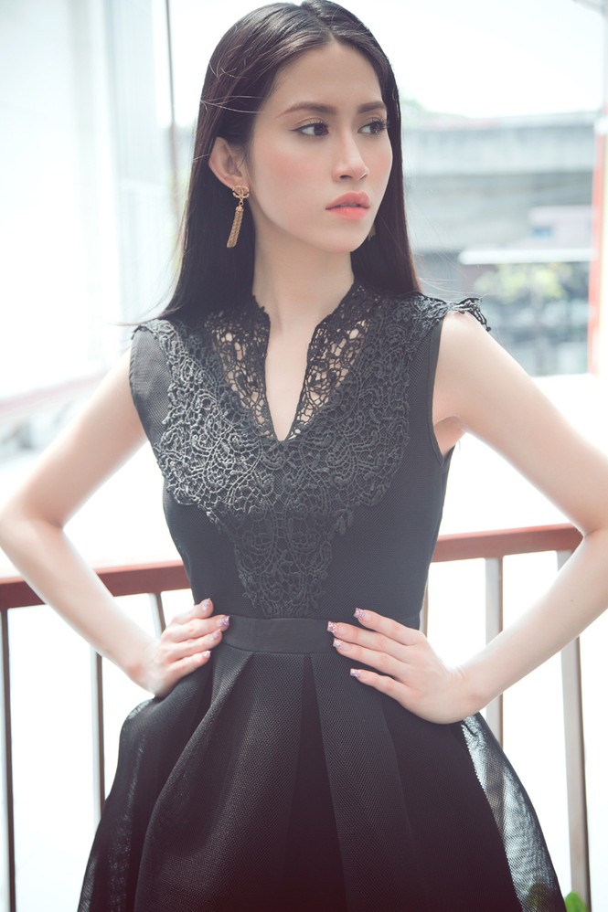 Hoa hậu Đông Nam Á Triều Thu khoe eo thon quyến rũ - ảnh 9