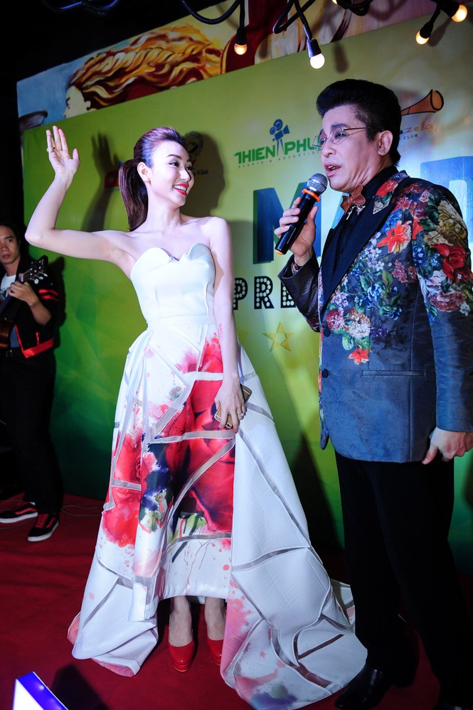 Ngân Khánh lộng lẫy ra mắt phim mới trước khi rời bỏ showbiz - ảnh 9
