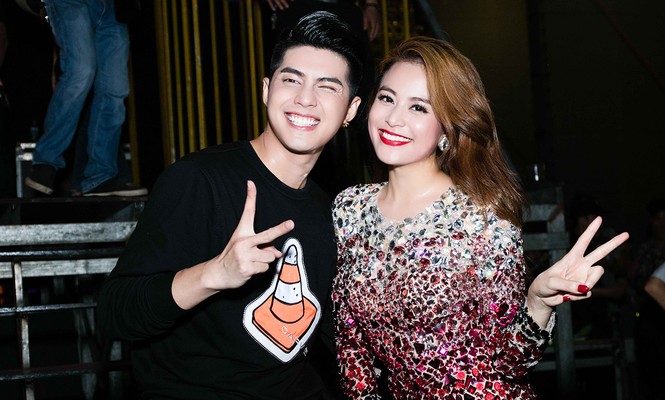 Noo Phước Thịnh tình tứ với Hoàng Thuỳ Linh trong hậu trường - ảnh 5