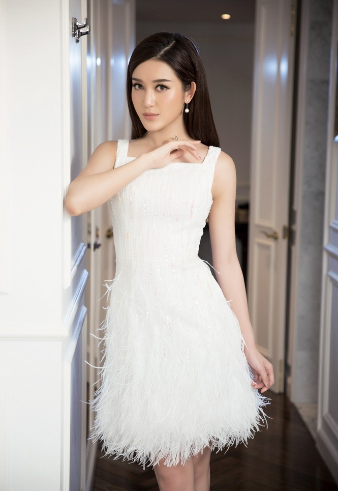 Á hậu Huyền My quyến rũ đón thu với gam màu pastel - ảnh 6