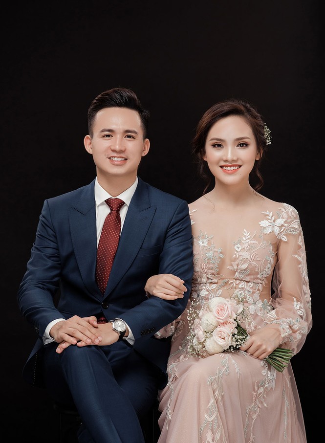 Ảnh cưới lung linh của Top 10 HHVN Tố Như và 'hot boy cảnh sát' - ảnh 12