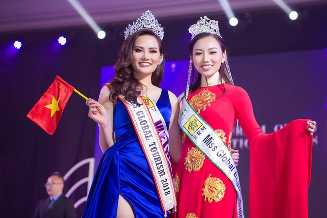 Diệu Linh được trao vương miện sau sự cố hi hữu tại Miss Tourism Queen - ảnh 4