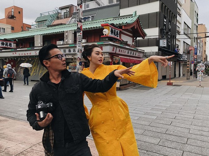 Tường San rạng rỡ trên đường phố Nhật Bản, tiết lộ ngày trở về Việt Nam - ảnh 4