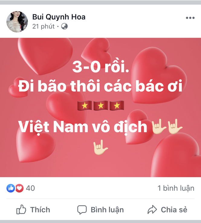 Dàn Hoa - Á hậu 'vỡ oà', khâm phục tài thao lược của HLV Park Hang Seo - ảnh 6