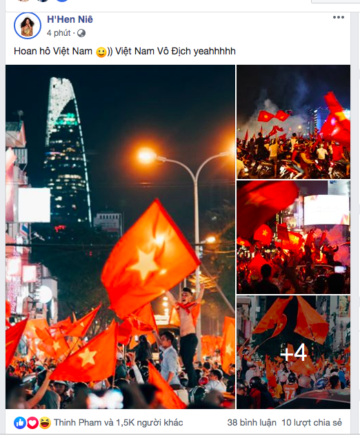 Dàn Hoa - Á hậu 'vỡ oà', khâm phục tài thao lược của HLV Park Hang Seo - ảnh 4