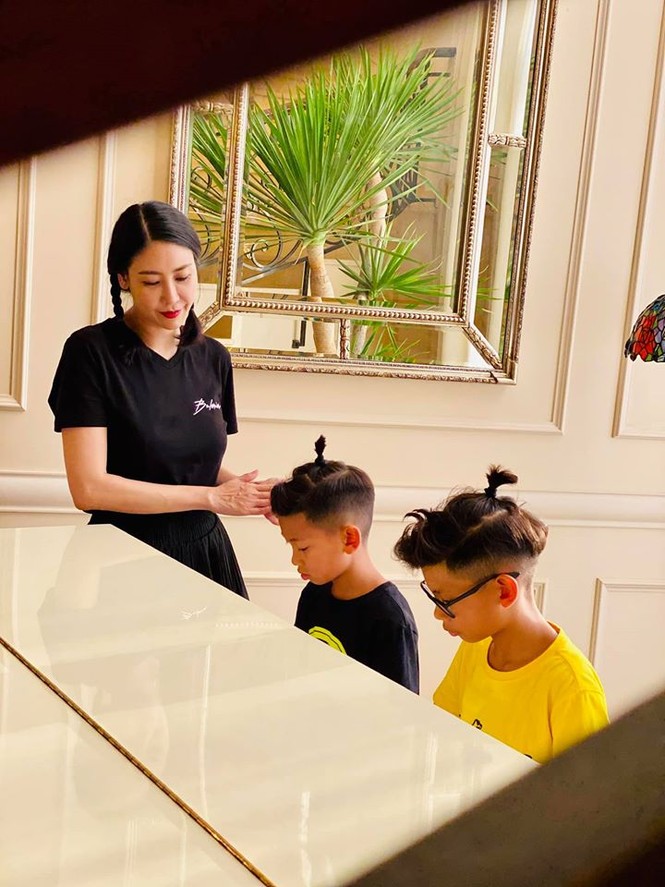 Hà Kiều Anh cùng gia đình cách ly xã hội tại biệt thự sát biển ở Vũng Tàu - ảnh 6