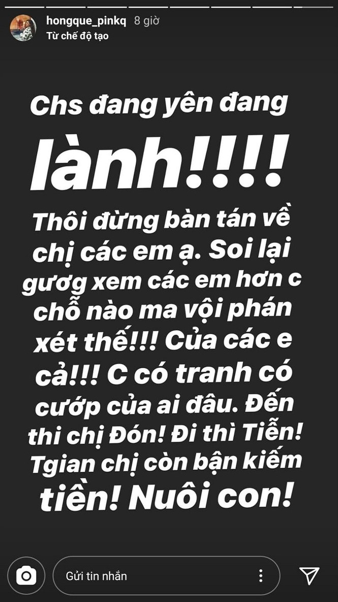 Hồng Quế đăng ảnh tình tứ với Huỳnh Anh, 'dằn mặt' anti-fan khi bị nghi là 'người thứ 3' - ảnh 2
