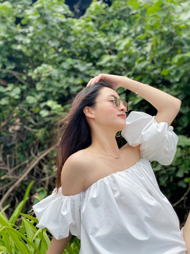 Hoa hậu Diễm Hương hoá gái Nhật, H'Hen Niê rạng rỡ mặc áo xanh tình nguyện - ảnh 7