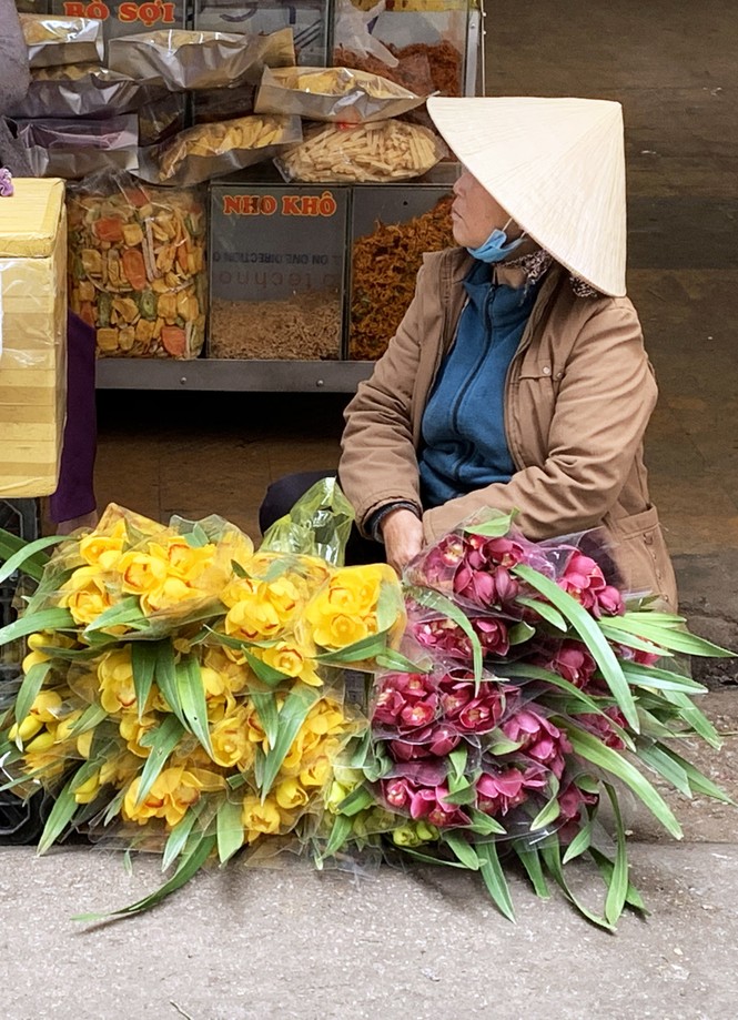 Địa lan Đà Lạt đua nở trước Tết, người trồng 'như ngồi trên lửa' - ảnh 3