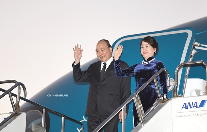 Thủ tướng Nguyễn Xuân Phúc đã đến Tokyo, Nhật Bản - ảnh 1