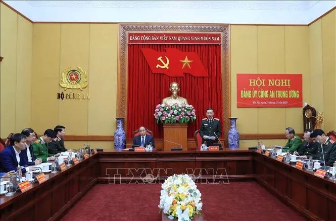 Thủ tướng Nguyễn Xuân Phúc chỉ đạo tại Hội nghị Đảng ủy Công an Trung ương - ảnh 2