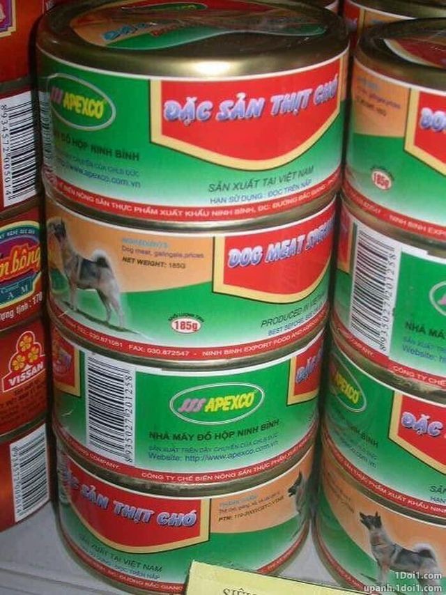 Dân mạng tranh cãi kịch liệt về thịt chó đóng hộp ở Ninh Bình - ảnh 1