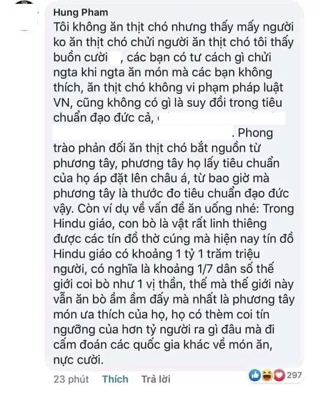 Dân mạng tranh cãi kịch liệt về thịt chó đóng hộp ở Ninh Bình - ảnh 3