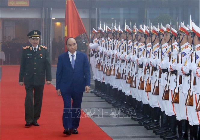 Thủ tướng Nguyễn Xuân Phúc dự Hội nghị Công an toàn quốc lần thứ 75 - ảnh 1