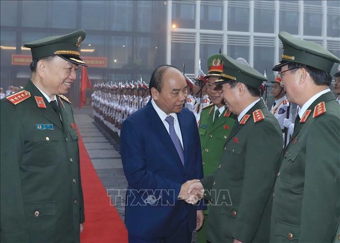Thủ tướng Nguyễn Xuân Phúc dự Hội nghị Công an toàn quốc lần thứ 75 - ảnh 2
