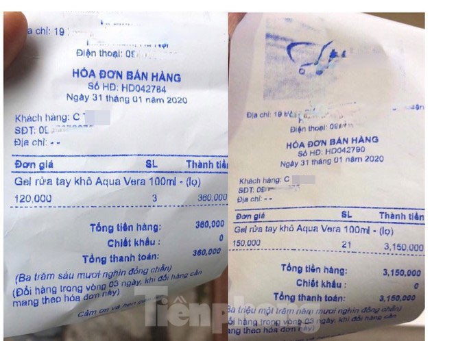 Chần chừ vài phút, khách hàng mua nước rửa tay nhận ngay giá 'cắt cổ' - ảnh 1