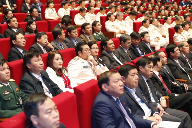 Cận cảnh phiên thảo luận các văn kiện Đại hội XIII của Đảng - ảnh 17