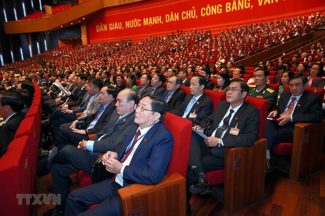 Cận cảnh phiên thảo luận các văn kiện Đại hội XIII của Đảng - ảnh 25