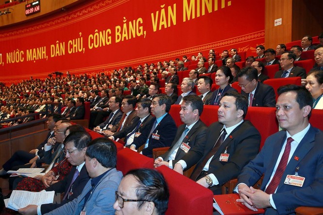 Cận cảnh phiên thảo luận các văn kiện Đại hội XIII của Đảng - ảnh 27