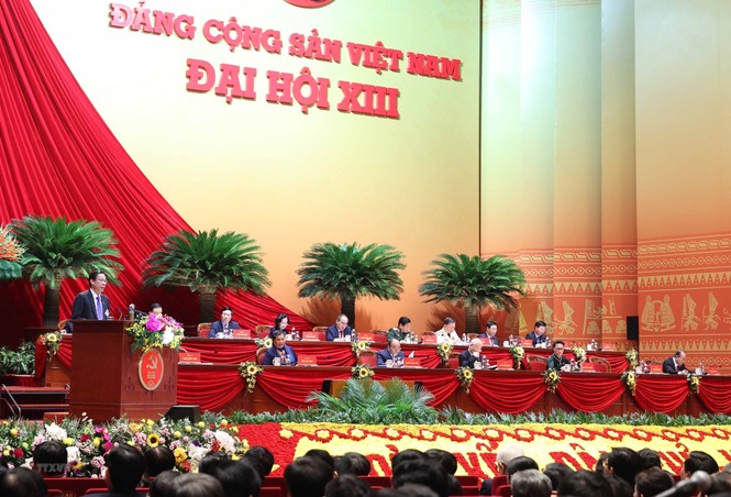 Cận cảnh phiên thảo luận các văn kiện Đại hội XIII của Đảng - ảnh 2