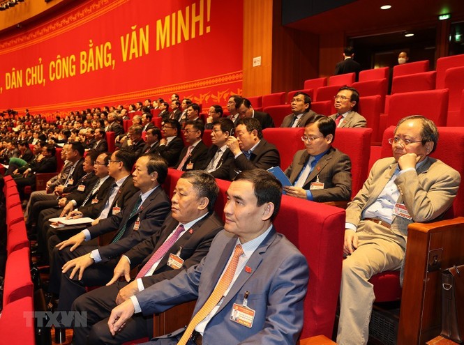 Cận cảnh phiên thảo luận các văn kiện Đại hội XIII của Đảng - ảnh 9
