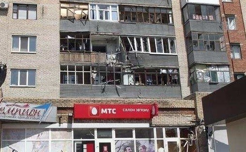 Sloviansk tan hoang sau cuộc pháo kích của quân đội Ukraine - ảnh 5