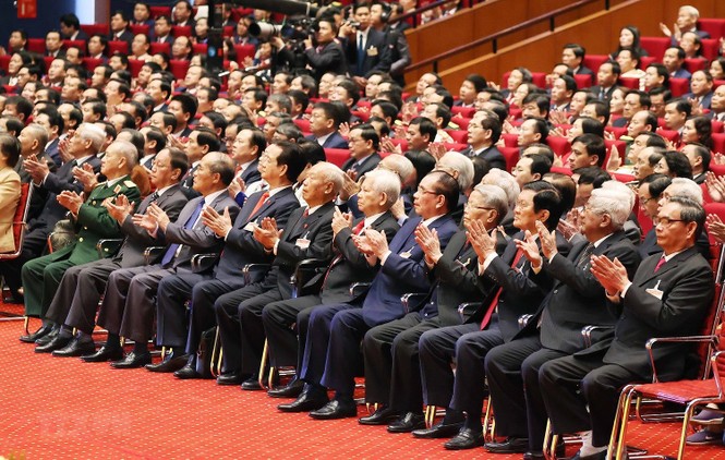 Tổng Bí thư, Chủ tịch nước: 'Không thế lực nào có thể ngăn cản nổi dân tộc ta đi lên' - ảnh 4