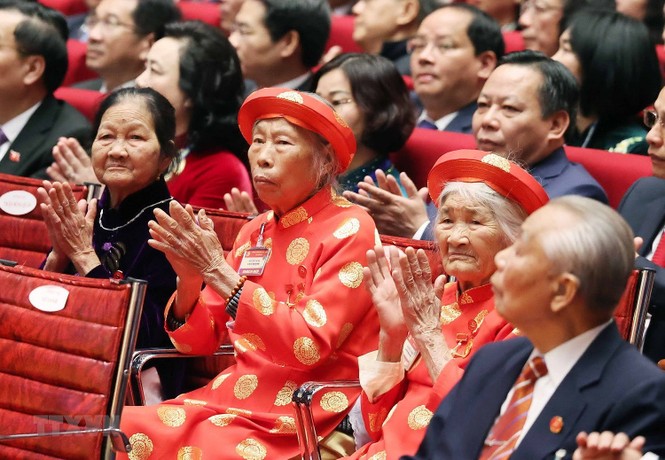 Tổng Bí thư, Chủ tịch nước: 'Không thế lực nào có thể ngăn cản nổi dân tộc ta đi lên' - ảnh 5