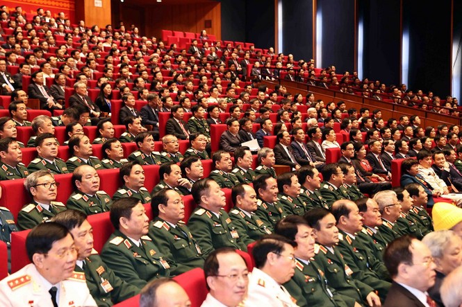 Tổng Bí thư, Chủ tịch nước: 'Không thế lực nào có thể ngăn cản nổi dân tộc ta đi lên' - ảnh 7