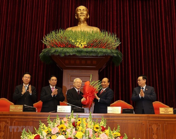Bế mạc Đại hội lần thứ XIII của Đảng - ảnh 4
