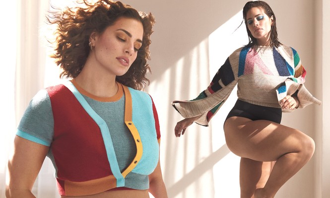 Siêu mẫu ngoại cỡ Ashley Graham khoe dáng nảy nở sexy hết nấc - ảnh 1